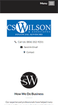 Mobile Screenshot of cswilson.net